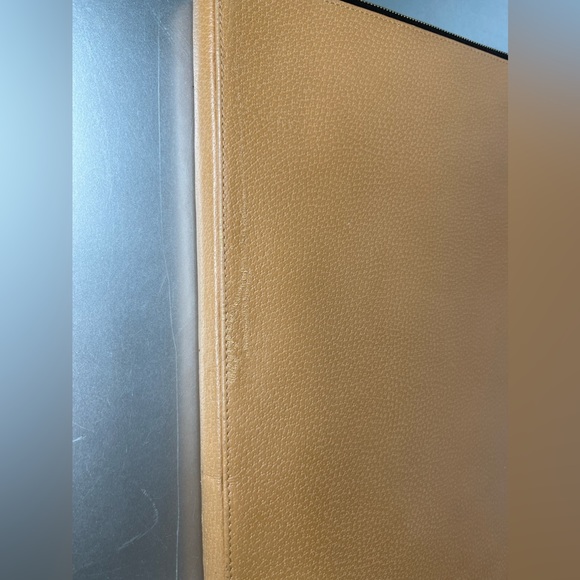 Vintage Aspinal of London Brown Leather Document File Folder Full Zip - Picture 2 of 11